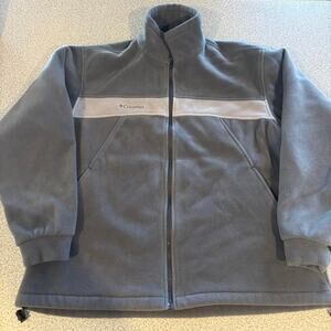 Vintage Columbia Vertex Core Interchange Gray Two Tone fleece - Men’s Size L